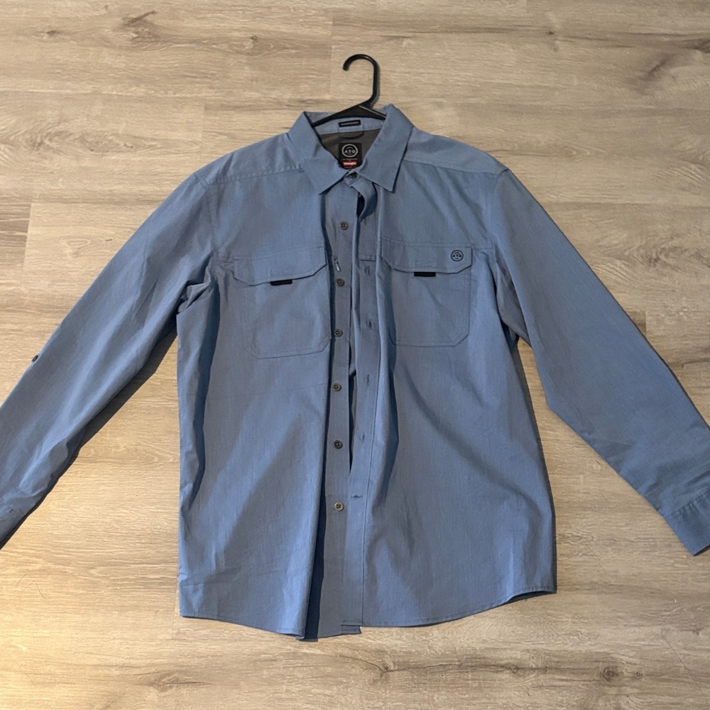 Wrangler ATG Sky Blue Shirt